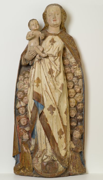 Madone et Enfant abritant des suppliants sous son manteau, vers 1471 - Peter (attr.to) Koellin