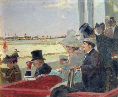Course de chevaux, 1902 - Peter Alexandrovich Nilus