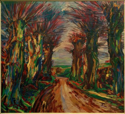 Allée de saules - Peter August Böckstiegel