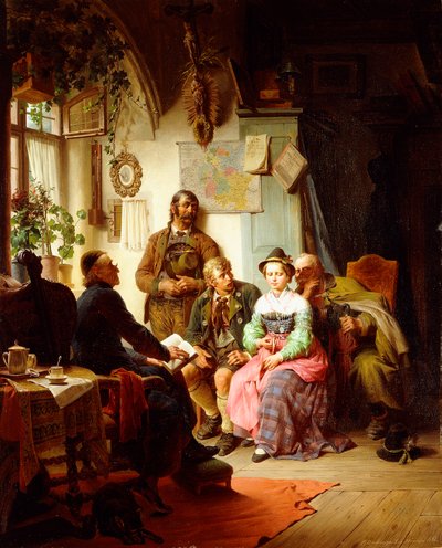 Les instructions de mariage, 1866 - Peter Baumgartner