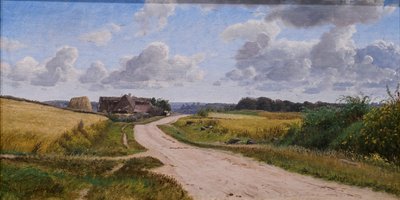 Route de campagne sur la Zélande - Peter Christian Skovgaard