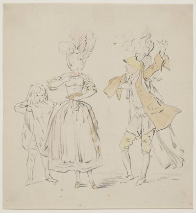 Scenebillede fra Johan Herman Wessels "Kærlighed uden Strømper" - Peter Cramer