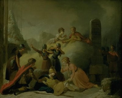 Scène finale de "La Mort de Balder" de Johannes Ewald - Peter Cramer