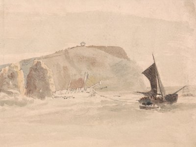 Naufrage près des Aiguilles, Île de Wight - Peter DeWint