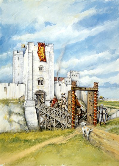 Old Sarum, 1140, vers 1990-2010 - Peter Dunn