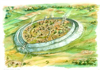 Old Sarum, Âge du fer - Peter Dunn