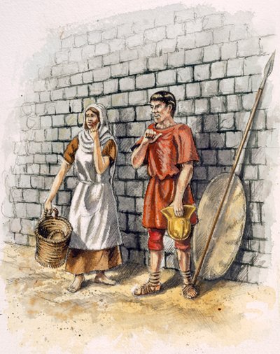 Homme et femme romains - Peter Dunn