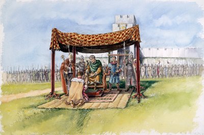 Guillaume le Conquérant à Old Sarum - Peter Dunn