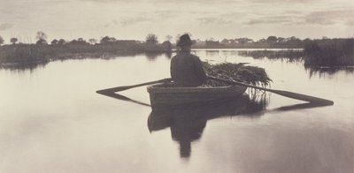Ramer à la maison le Schoof-Stuff, Vie et paysage sur les Norfolk Broads, 1886 - Peter Emerson und Thomas Goodall