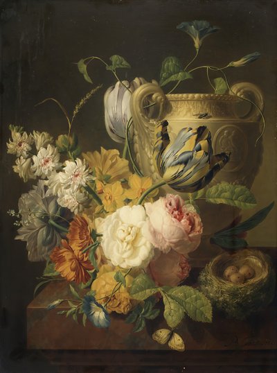 Fleurs près d