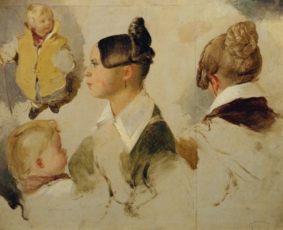 Études figuratives - Peter Fendi