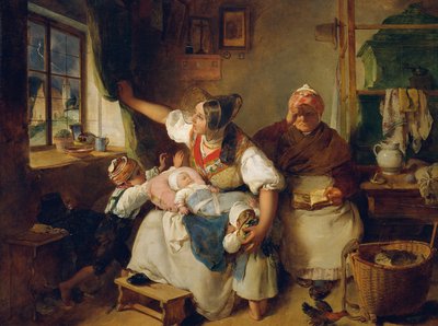 La tempête - Peter Fendi