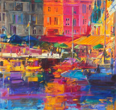 Port de Honfleur, 2011 - Peter Graham (Contemporary)