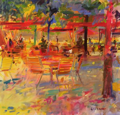 Déjeuner sur la terrasse - Peter Graham (Contemporary)