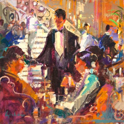 New York Plaza Fancy - Peter Graham (Contemporary)