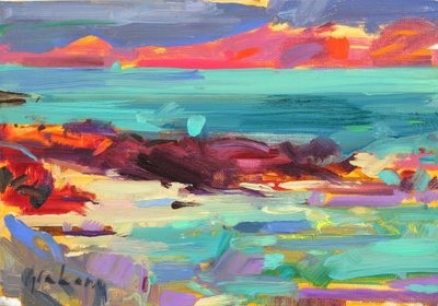 Sur le rivage, Iona, 2012 - Peter Graham (Contemporary)