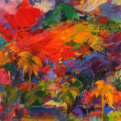 Paysage Polynésien, 2011 - Peter Graham (Contemporary)