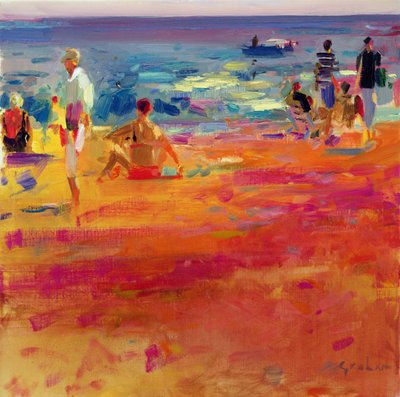 Scène de plage - Peter Graham (Contemporary)
