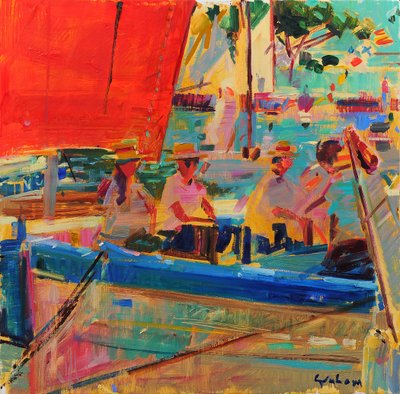 Mer Scintillante Saint-Tropez - Peter Graham (Contemporary)