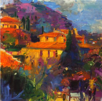 St Paul de Vence - Peter Graham (Contemporary)