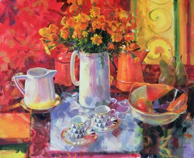 Reflets sur la table - Peter Graham (Contemporary)