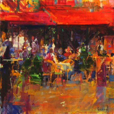 Table à Villefranche - Peter Graham (Contemporary)