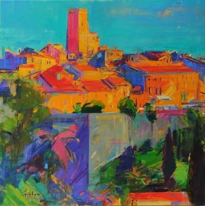 Saint-Paul de Vence, Lumière Dorée - Peter Graham