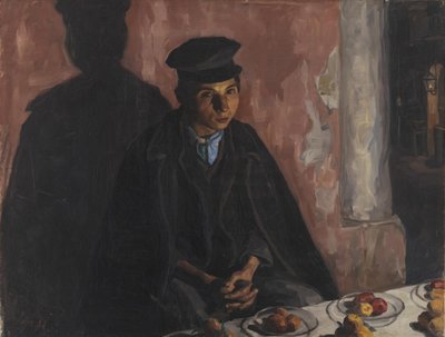 Un garçon vendant des fruits. Naples - Peter Hansen
