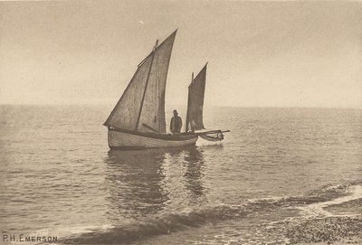 Un matin brumeux sur la mer du Nord - Peter Henry Emerson