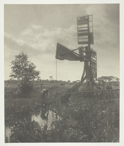 Un moulin à eau en ruine - Peter Henry Emerson