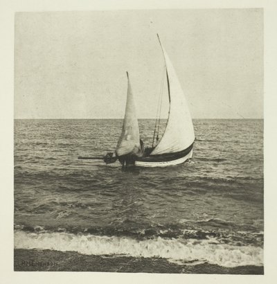 Un Pêcheur de Crevettes du Suffolk "Partant" - Peter Henry Emerson