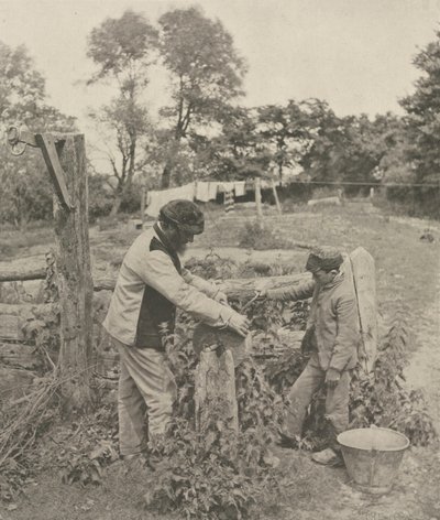 À la meule - Une ferme du Suffolk - Peter Henry Emerson