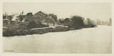 Briqueterie sur la rivière Bure (Norfolk) - Peter Henry Emerson