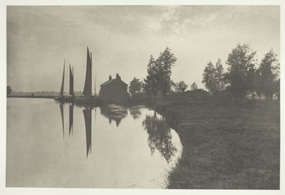 Cantley : Les harengs attendent le retour de la marée - Peter Henry Emerson