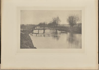 Passerelle près de Cheshunt - Peter Henry Emerson