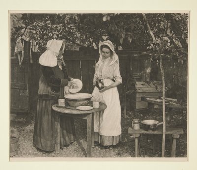 Mme Peck et Mary Critten - Peter Henry Emerson