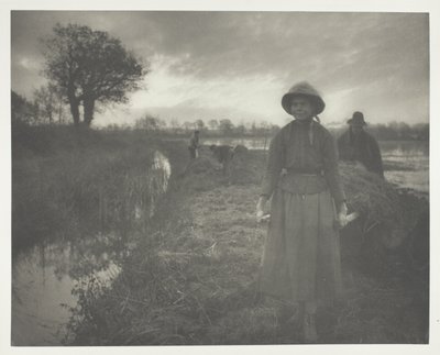 Faucher le foin des marais - Peter Henry Emerson