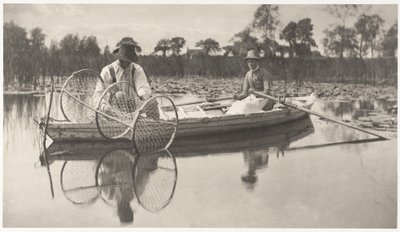 Installation du filet à arceau - Peter Henry Emerson