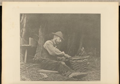 Le fabricant de paniers. [Norfolk.] - Peter Henry Emerson