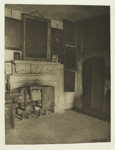 La chambre du conspirateur, Old Rye House - Peter Henry Emerson