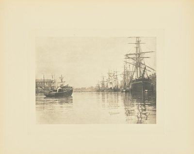 Le port paisible - Peter Henry Emerson