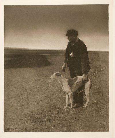 Le braconnier - Un lièvre en vue - Peter Henry Emerson