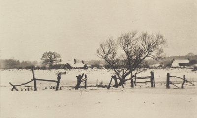 Les Marais enneigés - Peter Henry Emerson