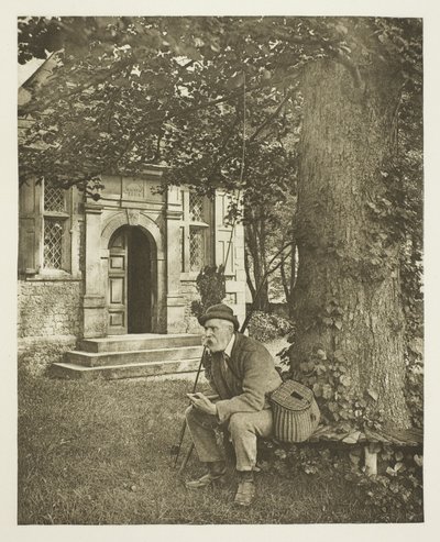 La maison de pêche de Walton et Cotton (La porte) - Peter Henry Emerson