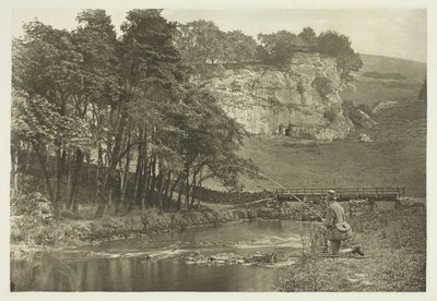 Pont de Wolfscote et rocher de Franklyn, Beresford Dale - Peter Henry Emerson