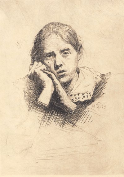 Portrait de ma femme - Peter Vilhelm Ilsted