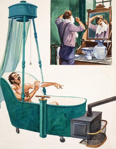 Baignade et rasage - Peter Jackson