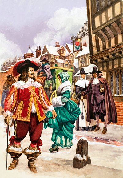 Cavalier dans le Londres du XVIIe siècle - Peter Jackson