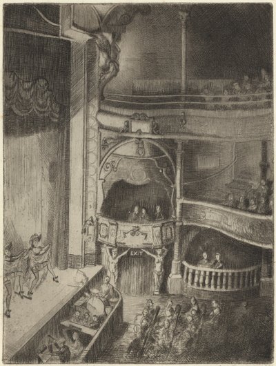 Danseuses dans un théâtre - Peter Jackson
