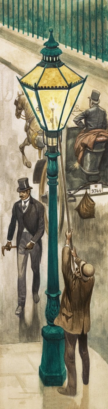 Il était une fois... Éclairage public et lampes à l